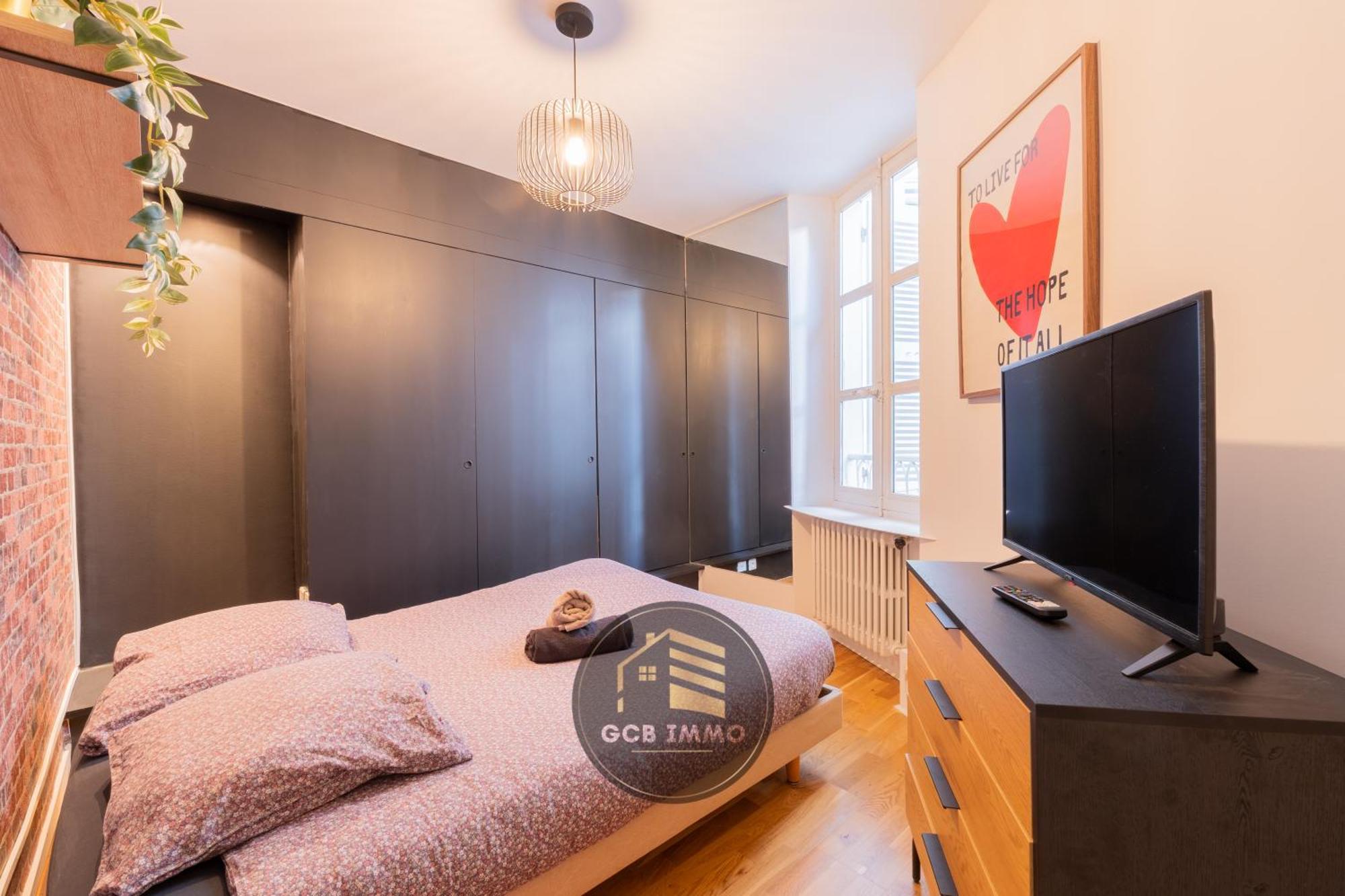 Style Indus & Billard - Coeur De Grenoble Apartment Luaran gambar